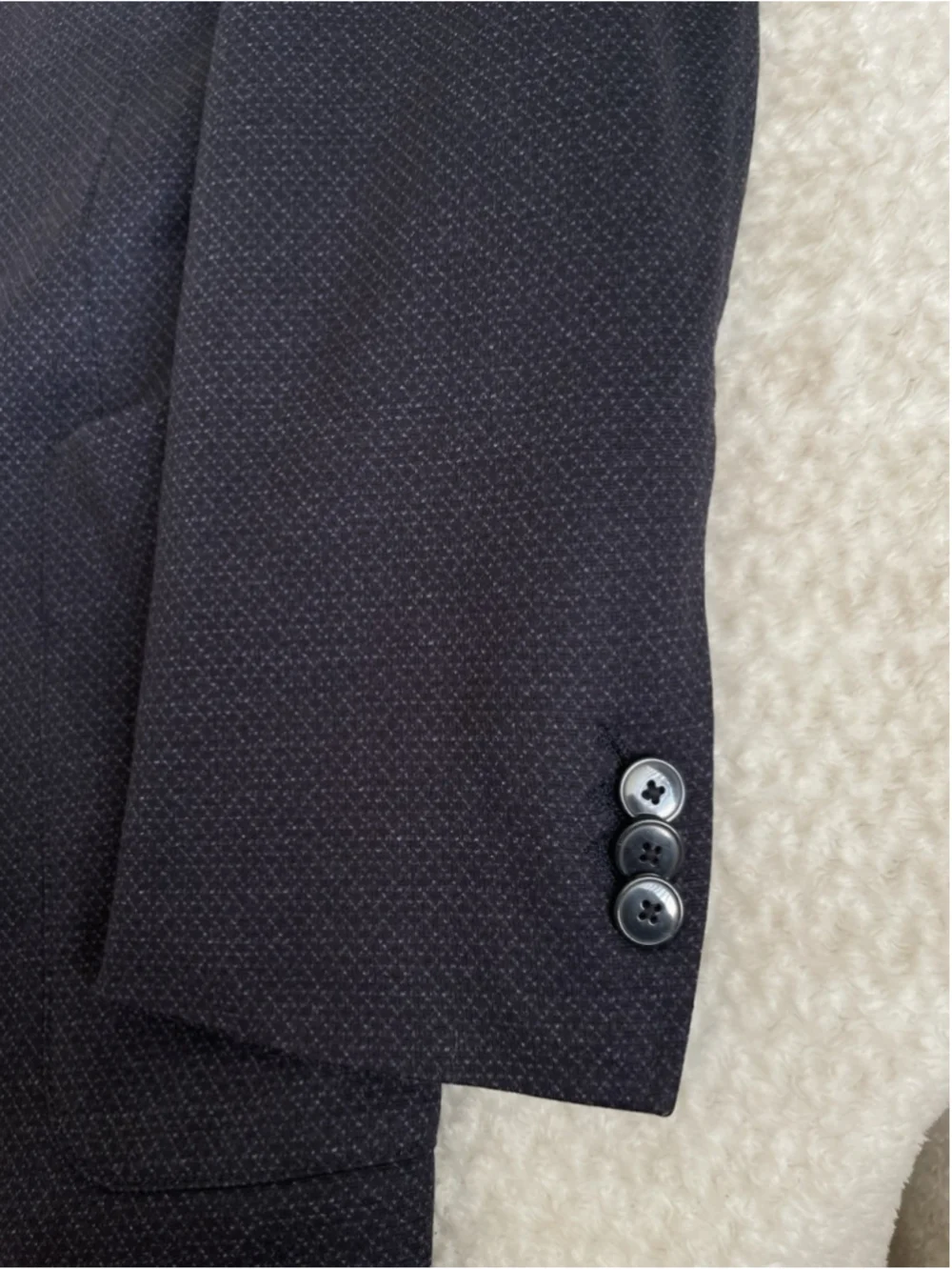 Johnston & Murphy Blazer Mens Small Navy XC4 Extreme Comfort City Travel Jacket
